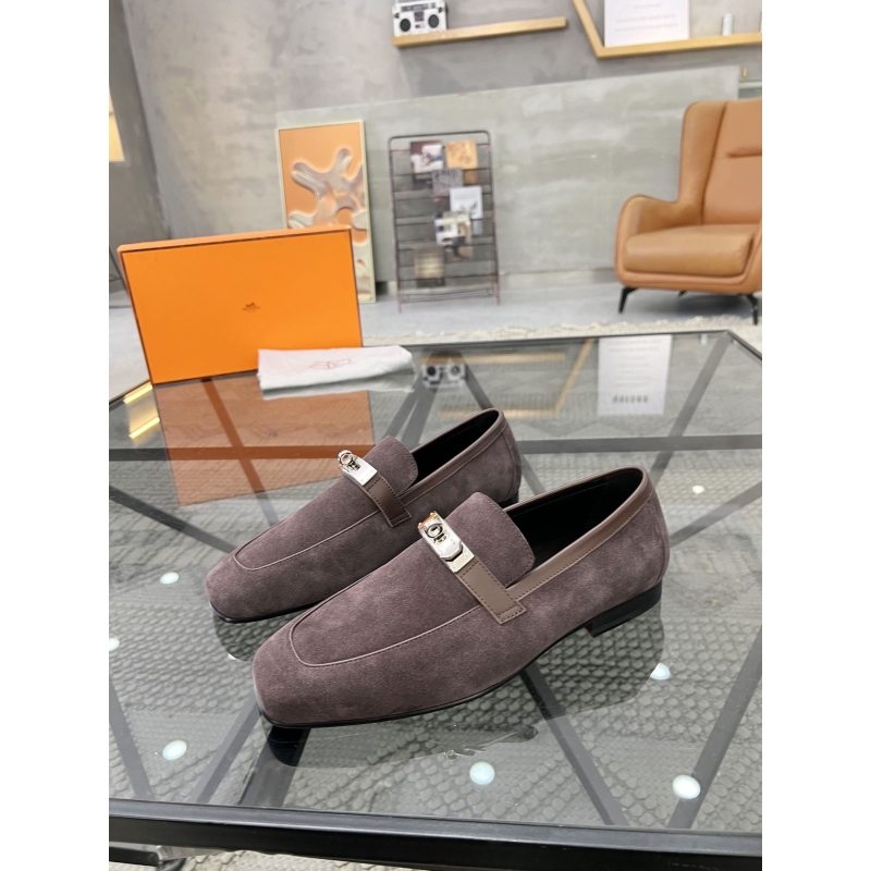 H**mes leather shoes